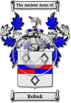 Robuk Family Crest Download (jpg) Legacy Series - 150 DPI