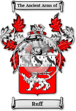 Ruff Family Crest Download (jpg) Legacy Series - 150 DPI