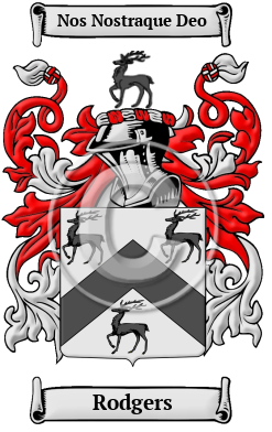 Rodgers Family Crest Download (JPG) Heritage Series - 600 DPI