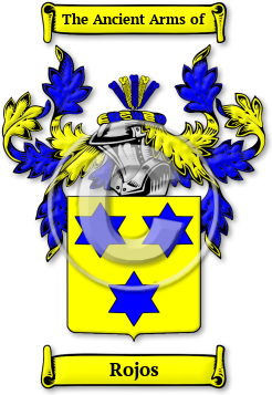 Rojos Family Crest Download (JPG) Legacy Series - 600 DPI