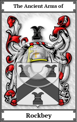 Rockbey Family Crest Download (JPG)  Book Plated - 150 DPI