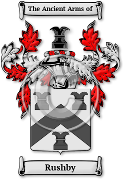 Rushby Family Crest Download (JPG) Legacy Series - 600 DPI