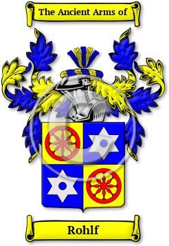Rohlf Family Crest Download (JPG) Legacy Series - 600 DPI