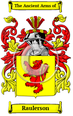 Raulerson Family Crest/Coat of Arms