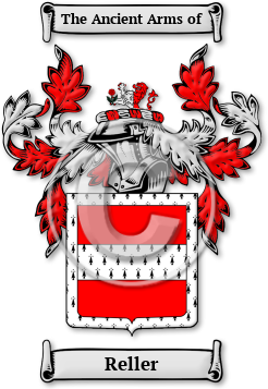 Reller Family Crest Download (jpg) Legacy Series - 150 DPI