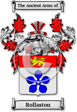 Rollaston Family Crest Download (jpg) Legacy Series - 150 DPI