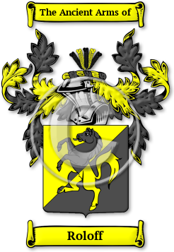 Roloff Family Crest Download (jpg) Legacy Series - 150 DPI