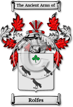 Rolfes Family Crest Download (jpg) Legacy Series - 150 DPI