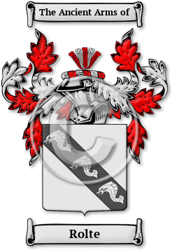 Rolte Family Crest Download (jpg) Legacy Series - 150 DPI