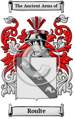 Roulte Family Crest/Coat of Arms