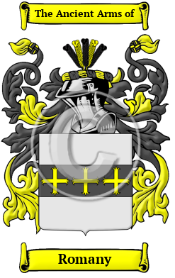 Romany Family Crest/Coat of Arms