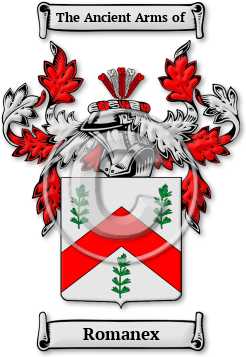 Romanex Family Crest Download (jpg) Legacy Series - 150 DPI