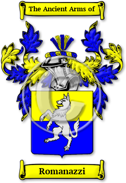 Romanazzi Family Crest Download (JPG) Legacy Series - 600 DPI