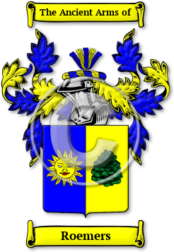 Roemers Family Crest Download (JPG) Legacy Series - 600 DPI