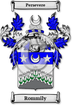 Rommily Family Crest Download (JPG) Legacy Series - 600 DPI