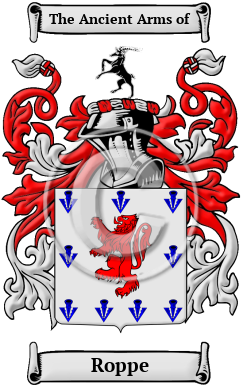 Roppe Family Crest Download (JPG) Heritage Series - 300 DPI