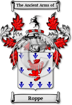 Roppe Family Crest Download (jpg) Legacy Series - 150 DPI