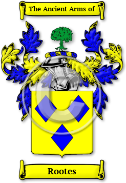 Rootes Family Crest Download (jpg) Legacy Series - 150 DPI