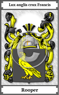Rooper Family Crest Download (JPG)  Book Plated - 150 DPI