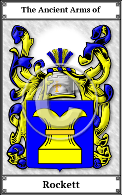 Rockett Family Crest Download (JPG)  Book Plated - 150 DPI