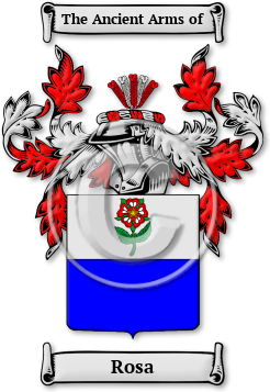 Rosa Family Crest Download (jpg) Legacy Series - 150 DPI