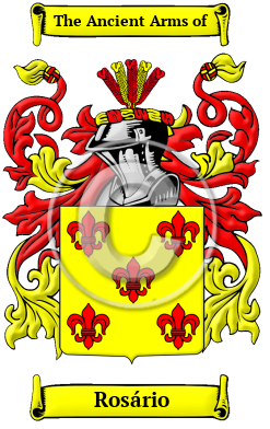 Rosário Family Crest/Coat of Arms