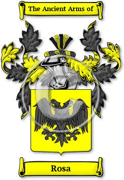 Rosa Family Crest Download (jpg) Legacy Series - 150 DPI