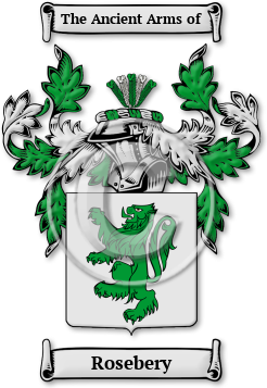 Rosebery Family Crest Download (jpg) Legacy Series - 150 DPI