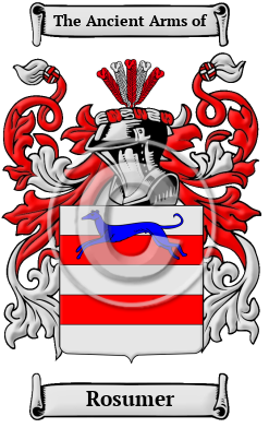 Rosumer Family Crest/Coat of Arms