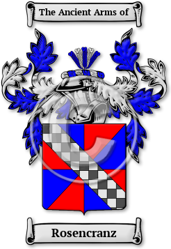 Rosencranz Family Crest Download (jpg) Legacy Series - 150 DPI