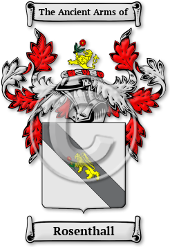 Rosenthall Family Crest Download (jpg) Legacy Series - 150 DPI