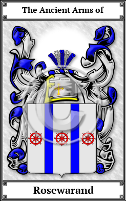 Rosewarand Family Crest Download (JPG)  Book Plated - 150 DPI