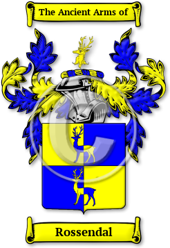 Rossendal Family Crest Download (jpg) Legacy Series - 150 DPI