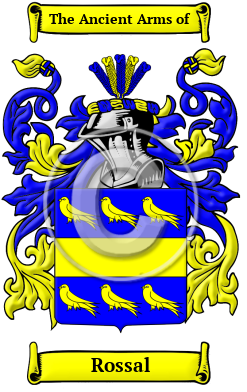 Rossal Family Crest Download (JPG) Heritage Series - 600 DPI