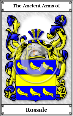 Rossale Family Crest Download (JPG)  Book Plated - 150 DPI