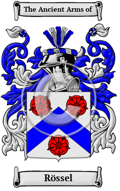 Rössel Family Crest Download (JPG) Heritage Series - 300 DPI