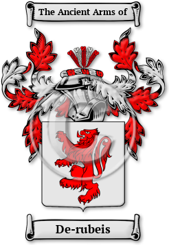 De-rubeis Family Crest Download (jpg) Legacy Series - 150 DPI