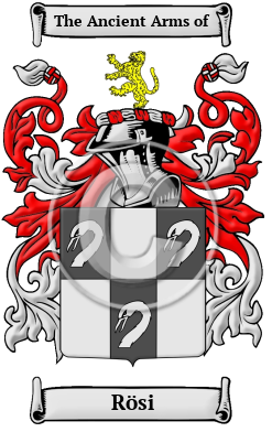 Rösi Family Crest Download (JPG) Heritage Series - 300 DPI