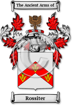 Rossiter Family Crest Download (jpg) Legacy Series - 150 DPI