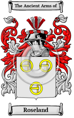Roseland Family Crest/Coat of Arms