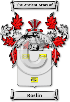Roslin Family Crest Download (jpg) Legacy Series - 150 DPI