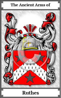 Ruthes Family Crest Download (JPG)  Book Plated - 150 DPI