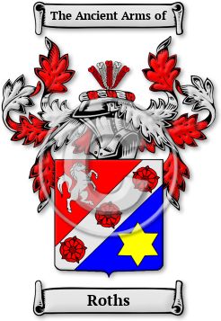 Roths Family Crest Download (jpg) Legacy Series - 150 DPI