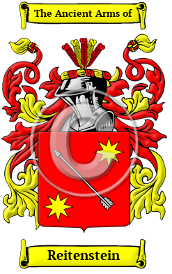 Reitenstein Family Crest Download (JPG) Heritage Series - 300 DPI
