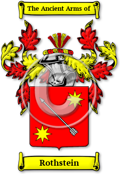 Rothstein Family Crest Download (jpg) Legacy Series - 150 DPI