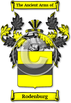 Rodenburg Family Crest Download (JPG) Legacy Series - 600 DPI
