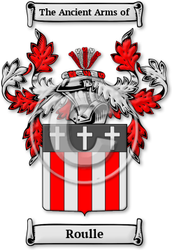 Roulle Family Crest Download (JPG) Legacy Series - 600 DPI