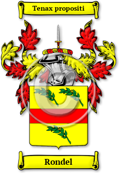 Rondel Family Crest Download (JPG) Legacy Series - 600 DPI