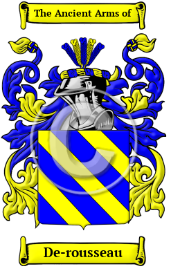 De-rousseau Family Crest Download (JPG) Heritage Series - 600 DPI