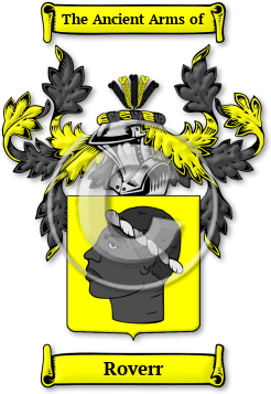 Roverr Family Crest Download (jpg) Legacy Series - 150 DPI